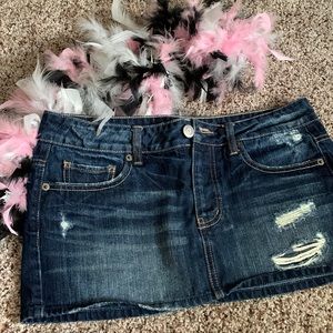 American Eagle jean skirt